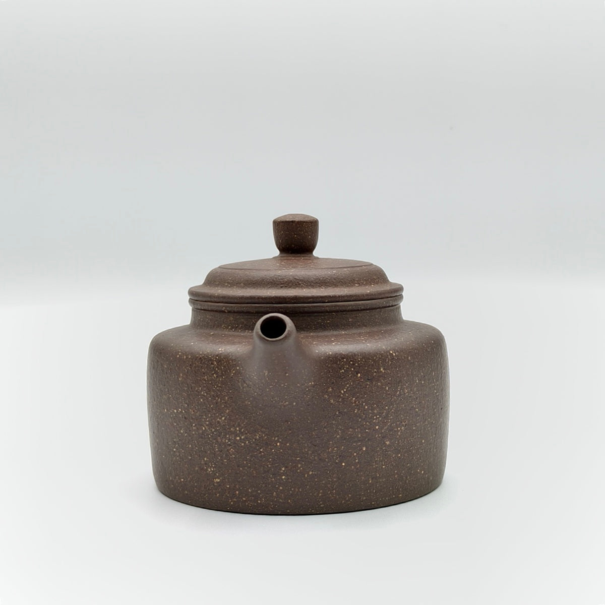 宜興紫砂壺全手工千禧紫泥德鐘壺230CC 