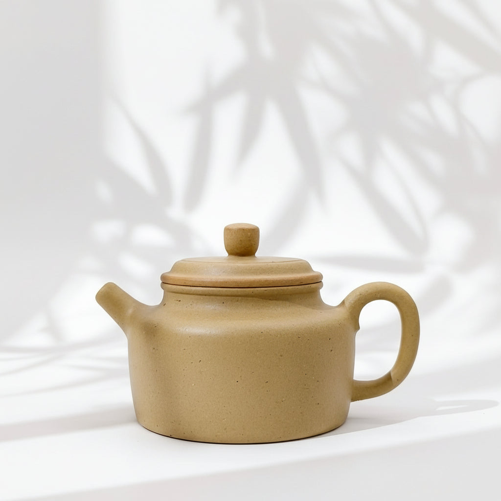 宜興紫砂壺全手工本山綠泥德鍾壺150cc