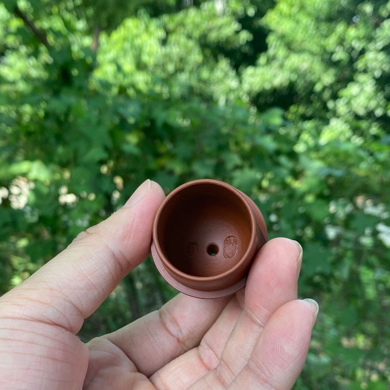宜興紫砂全手工朱泥思亭壺150cc合作老師製作預購優惠– 嵐雲茶業