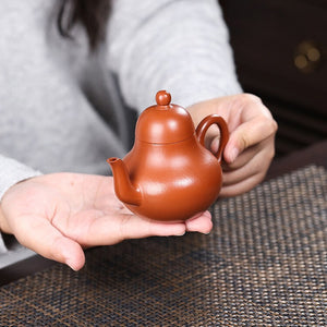 全手工朱泥思亭壺150cc