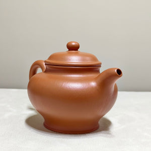 宜興紫砂壺全手工朱泥掇只壺160cc