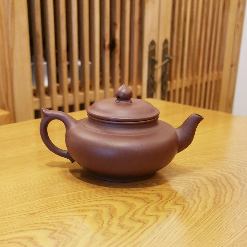 急須 茶の湯 宜興紫砂壺 六方壺 原鉱底槽清 純手工 約240cc 中国茶器 急須 茶の湯 宜興紫砂壺 六方壺 原鉱底槽清 純手工 約240cc 中国茶器