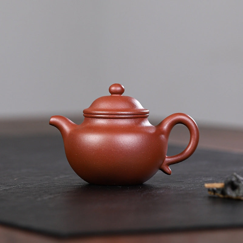 宜興紫砂壺套組茶具紫泥蓮子一壺四杯禮盒