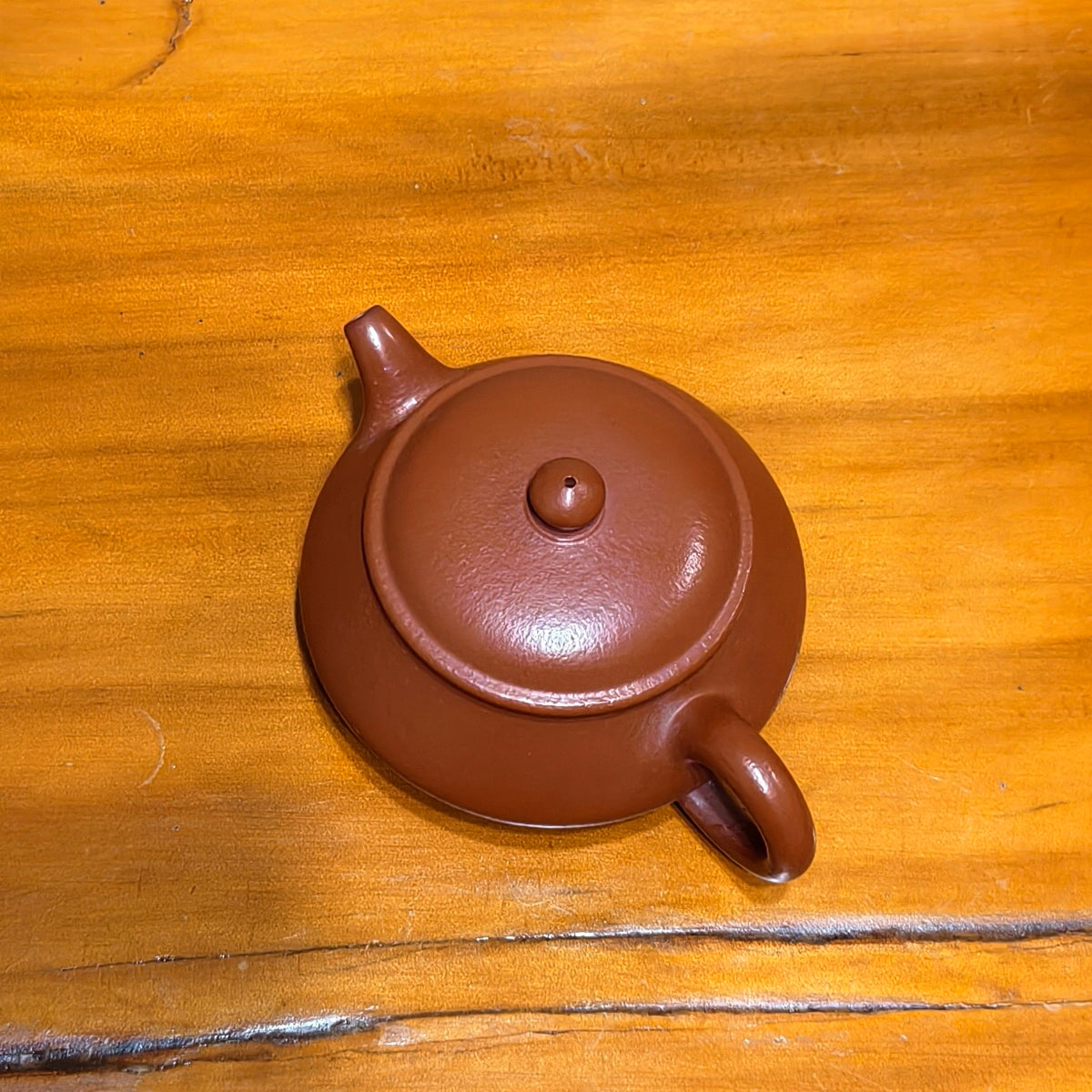 紫砂壺宜興原礦朱泥曼殊壺120CC – 嵐雲茶業