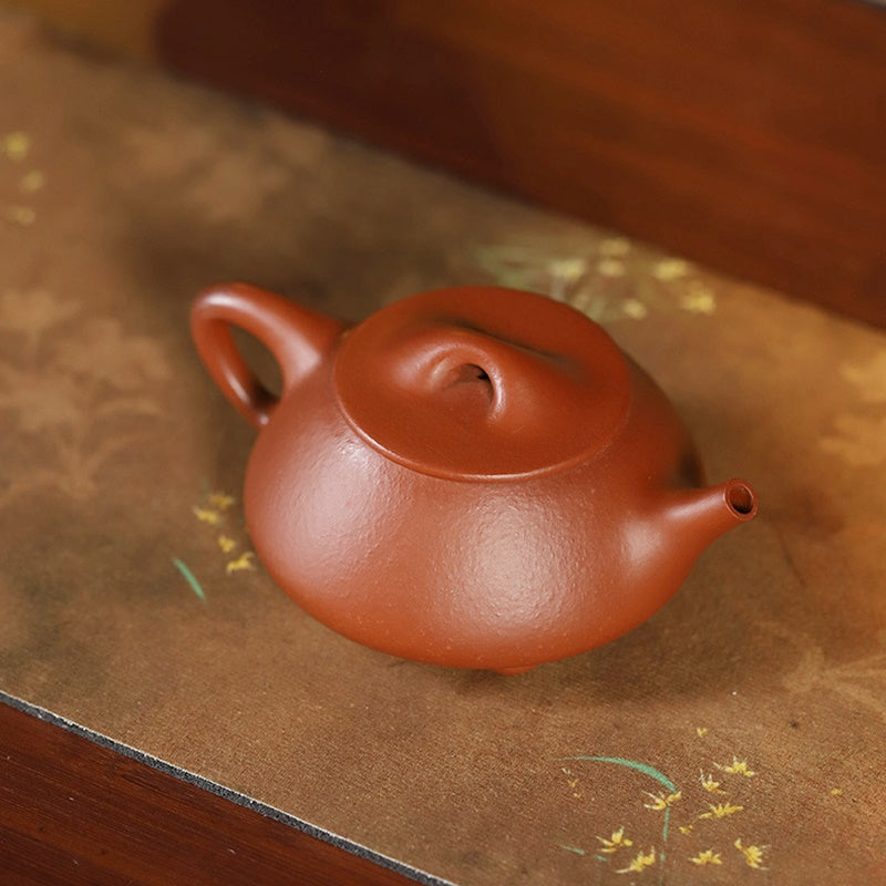 朱泥景州石瓢壺190cc經典好看使用順手– 嵐雲茶業