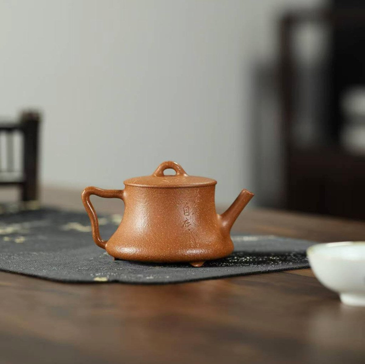 降坡泥三足竹瓢壺110cc