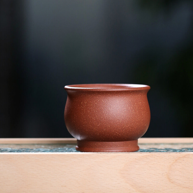 宜興紫砂品茗杯主人杯180cc降坡泥– 嵐雲茶業
