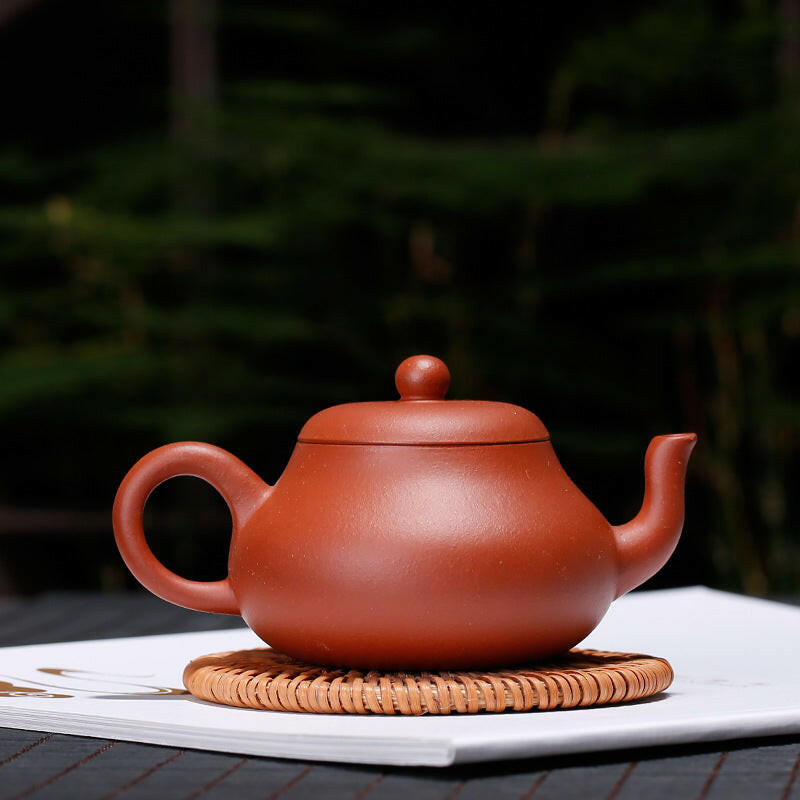 宜興紫砂壺原礦清水泥君德壺140cc – 嵐雲茶業